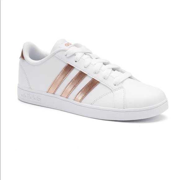 Adidas | Baseline K Rose Gold Sneakers NIB - Picture 8 of 8
